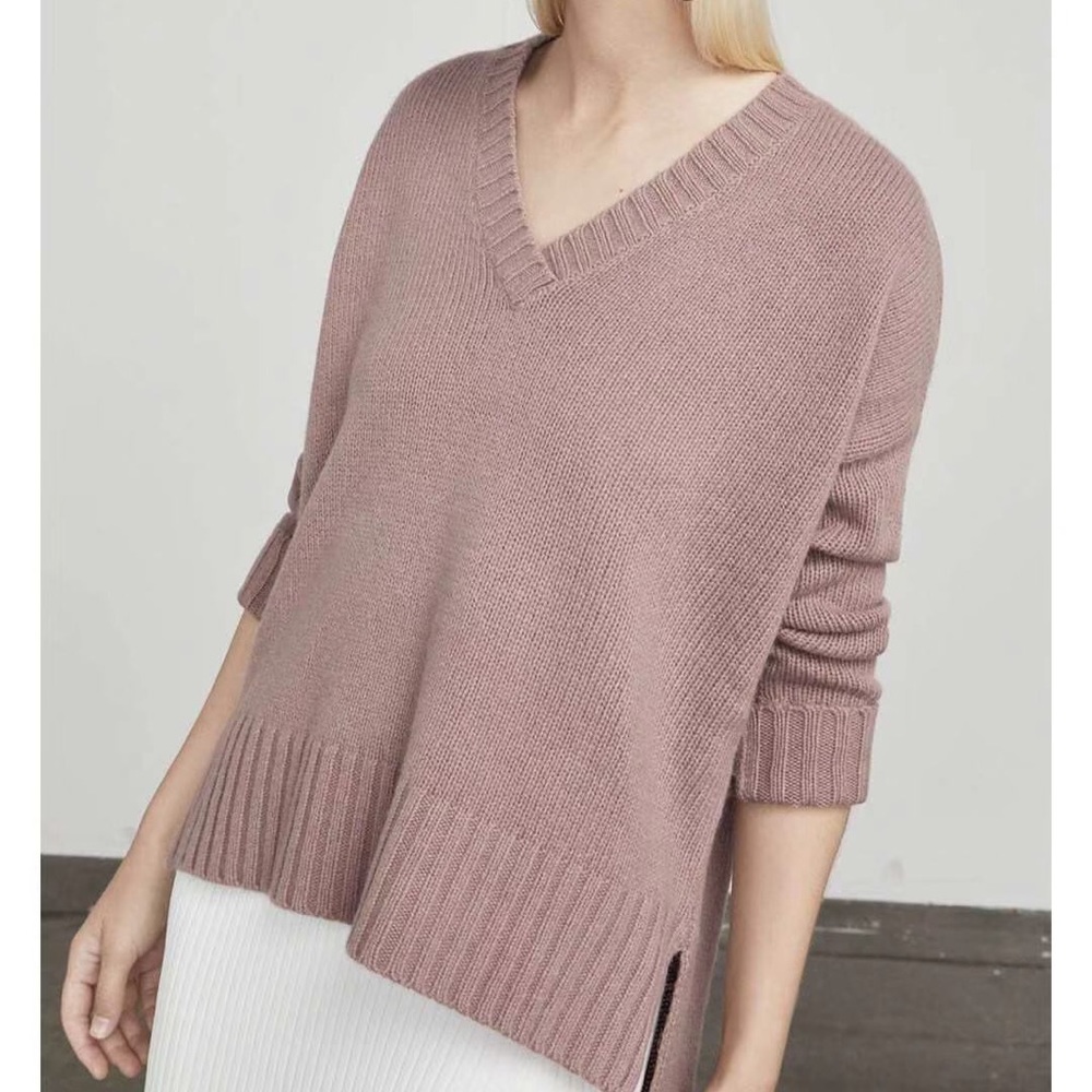 BCBG brand new gold rose sweater Size L